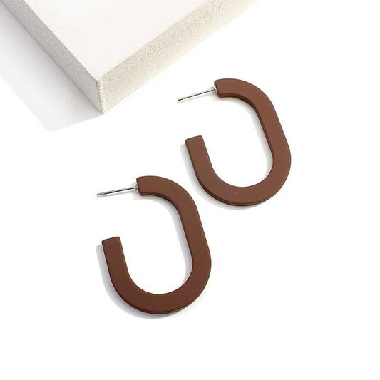 Chocolate Brown U Hoop