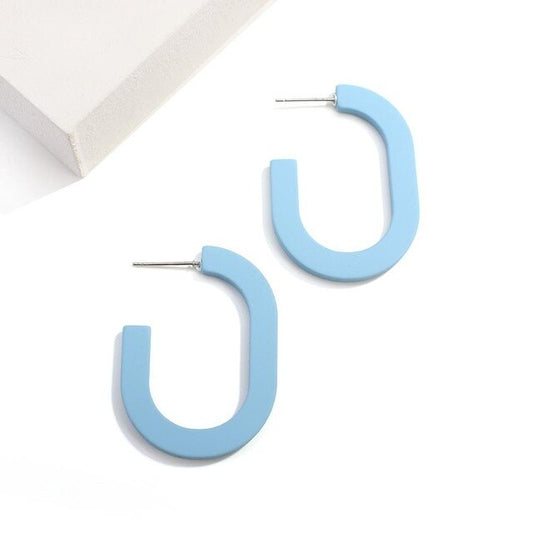 Light Blue U Hoop